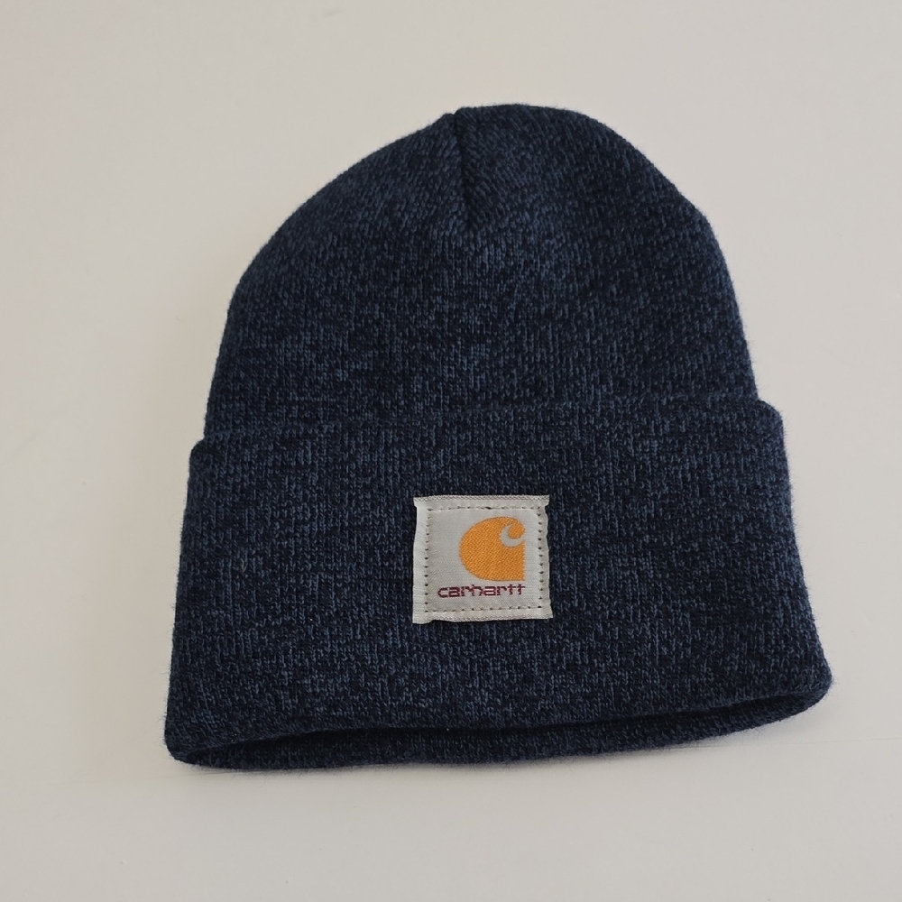NWOT Carhartt Beanie Hat Blue A18 OSFA